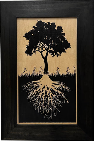 Hidden Gun Storage Tree Roots Silhouette Concealment Shelf Hidden Gun Storage Tree Roots Silhouette Concealment Shelf