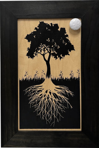 Hidden Gun Storage Tree Roots Silhouette Concealment Shelf Hidden Gun Storage Tree Roots Silhouette Concealment Shelf