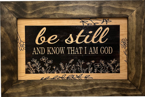 Bible Verse Decorative & Secure Wall-Mounted Gun Cabinet - Be Still and Know That I am God Psalm 46:10 Gun Safe Bible Verse Decorative & Secure Wall-Mounted Gun Cabinet - Be Still and Know That I am God Psalm 46:10 Gun Safe