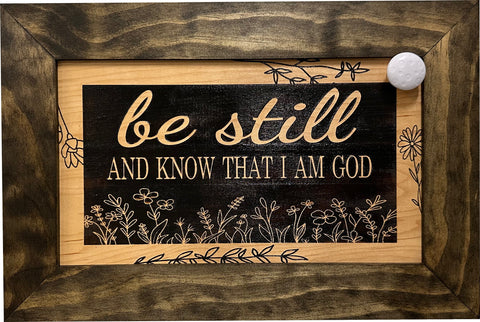 Bible Verse Decorative & Secure Wall-Mounted Gun Cabinet - Be Still and Know That I am God Psalm 46:10 Gun Safe Bible Verse Decorative & Secure Wall-Mounted Gun Cabinet - Be Still and Know That I am God Psalm 46:10 Gun Safe