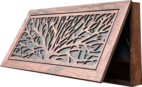 Large Hidden Gun Storage Cabinet Tree of Life Wall Decor - Birds In a Tree Concealed Gun Cabinet Large Hidden Gun Storage Cabinet Tree of Life Wall Decor - Birds In a Tree Concealed Gun Cabinet