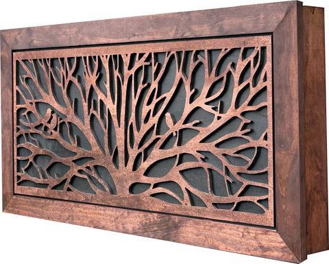 Large Hidden Gun Storage Cabinet Tree of Life Wall Decor - Birds In a Tree Concealed Gun Cabinet Large Hidden Gun Storage Cabinet Tree of Life Wall Decor - Birds In a Tree Concealed Gun Cabinet