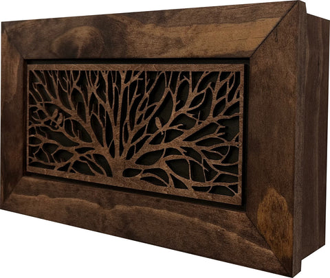 Wood Gun Cabinet Birds In A Tree Wall Decoration - Hidden Gun Safe To Securely Store Your Gun In Plain Sight Wood Gun Cabinet Birds In A Tree Wall Decoration - Hidden Gun Safe To Securely Store Your Gun In Plain Sight