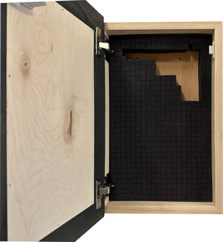 Hidden Gun Safe Black Horse Wall Art Decoration - Secure Gun Cabinet by Bellewood Designs Hidden Gun Safe Black Horse Wall Art Decoration - Secure Gun Cabinet by Bellewood Designs