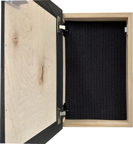 Hidden Gun Safe Black Horse Wall Art Decoration - Secure Gun Cabinet by Bellewood Designs Hidden Gun Safe Black Horse Wall Art Decoration - Secure Gun Cabinet by Bellewood Designs