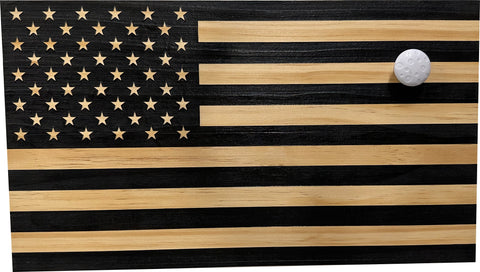 American Flag Decorative & Secure Wall-Mounted Gun Cabinet (Carbon Gray) American Flag Decorative & Secure Wall-Mounted Gun Cabinet (Carbon Gray)