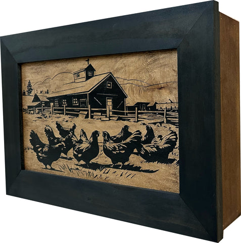 Hidden Gun Storage Cabinet - Chicken Farm Hidden Gun Storage Cabinet - Chicken Farm