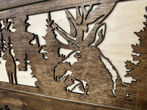 Coat Rack Hidden Gun Storage - Moose In The Woods Coat Rack Hidden Gun Storage - Moose In The Woods