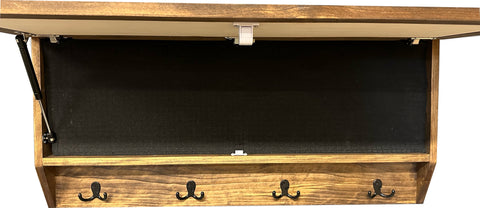Coat Rack Hidden Gun Storage - Moose In The Woods Coat Rack Hidden Gun Storage - Moose In The Woods