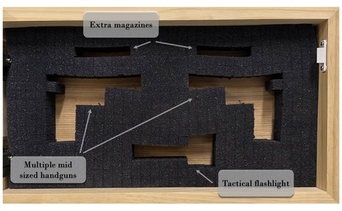 Wood Gun Cabinet Birds In A Tree Wall Decoration - Hidden Gun Safe To Securely Store Your Gun In Plain Sight Wood Gun Cabinet Birds In A Tree Wall Decoration - Hidden Gun Safe To Securely Store Your Gun In Plain Sight
