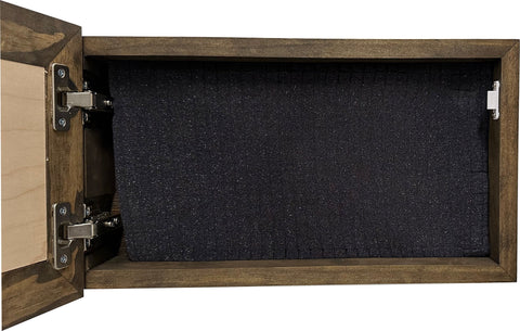 Decorative Deer Scene Wall-Mounted Secure Gun Cabinet - Gun Safe To Securely Store Your Gun & Home Self Defense Gear Decorative Deer Scene Wall-Mounted Secure Gun Cabinet - Gun Safe To Securely Store Your Gun & Home Self Defense Gear