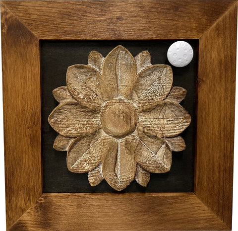 Hidden Gun Cabinet Wall Decor Distressed Flower (Black) Hidden Gun Cabinet Wall Decor Distressed Flower (Black)