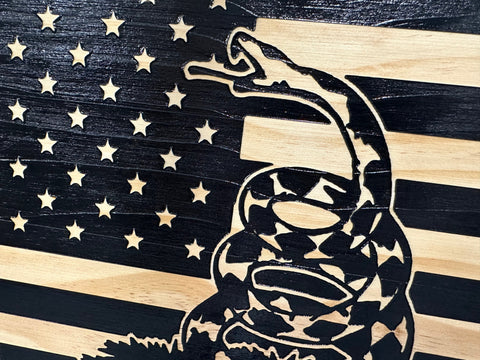 Dont Tread On Me Secure Decorative Wall-Mounted Gun Cabinet (Distressed) Dont Tread On Me Secure Decorative Wall-Mounted Gun Cabinet (Distressed)