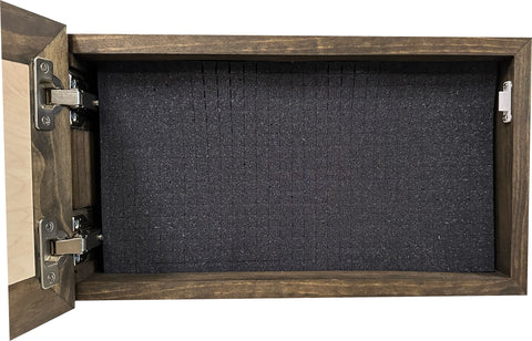 Wood Gun Cabinet Ducks On A Pond Wall Decoration - Hidden Gun Safe To Securely Store Your Gun In Plain Sight by Bellewood Designs Wood Gun Cabinet Ducks On A Pond Wall Decoration - Hidden Gun Safe To Securely Store Your Gun In Plain Sight by Bellewood Designs