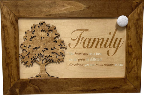 Decorative Secured Gun Storage Cabinet with Family Branches (Early American) Decorative Secured Gun Storage Cabinet with Family Branches (Early American)