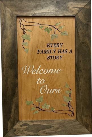 Wooden Gun Safe Wall Mountable Decoration Every Family Has a Story Welcome to Ours … Wooden Gun Safe Wall Mountable Decoration Every Family Has a Story Welcome to Ours …