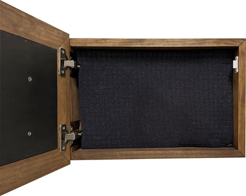 Decorative Gun Cabinet Wall-Mounted & Secure with a Cross and Exodus 22:2 - Gun safe To Securely Store Your Gun & Home Self Defense Gear Decorative Gun Cabinet Wall-Mounted & Secure with a Cross and Exodus 22:2 - Gun safe To Securely Store Your Gun & Home Self Defense Gear