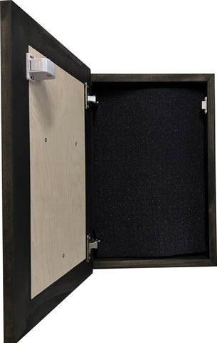 American Flag Cross Decorative Wall-Mounted Secure Gun Cabinet American Flag Cross Decorative Wall-Mounted Secure Gun Cabinet