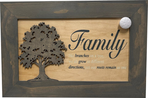 Decorative Secured Gun Storage Cabinet with Family Branches (Gray) Decorative Secured Gun Storage Cabinet with Family Branches (Gray)