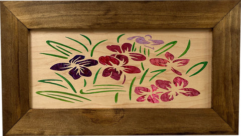 Hidden Gun Safe Just Flowers Wall Decoration - Wood Gun Cabinet To Securely Store Your Gun In Plain Sight by Bellewood Designs Hidden Gun Safe Just Flowers Wall Decoration - Wood Gun Cabinet To Securely Store Your Gun In Plain Sight by Bellewood Designs