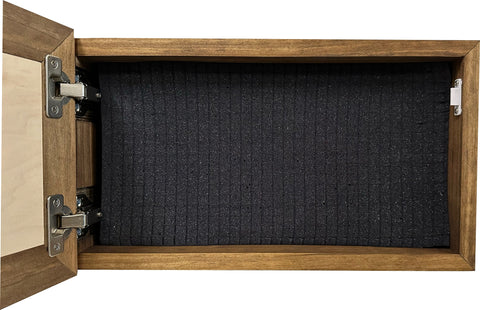 Hidden Gun Safe Just Flowers Wall Decoration - Wood Gun Cabinet To Securely Store Your Gun In Plain Sight by Bellewood Designs Hidden Gun Safe Just Flowers Wall Decoration - Wood Gun Cabinet To Securely Store Your Gun In Plain Sight by Bellewood Designs