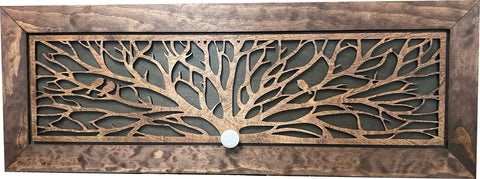 Large Wood Hidden Gun Cabinet Birds In A Tree Wall Decoration - Hidden Gun Safe To Securely Store Your Gun In Plain Sight Large Wood Hidden Gun Cabinet Birds In A Tree Wall Decoration - Hidden Gun Safe To Securely Store Your Gun In Plain Sight