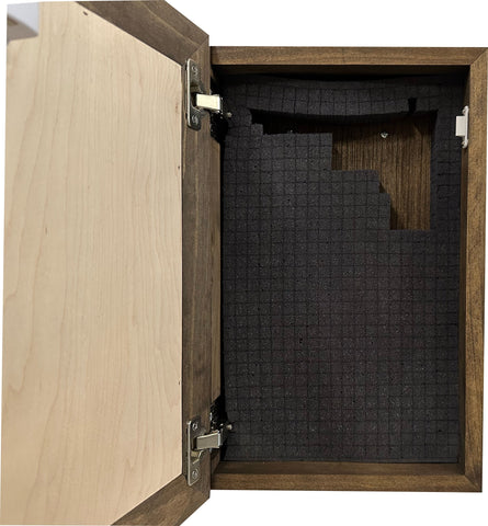 Hidden Gun Cabinet Farmhouse Rooster Art Wall Decoration - Secure Gun Safe by Bellewood Designs Hidden Gun Cabinet Farmhouse Rooster Art Wall Decoration - Secure Gun Safe by Bellewood Designs