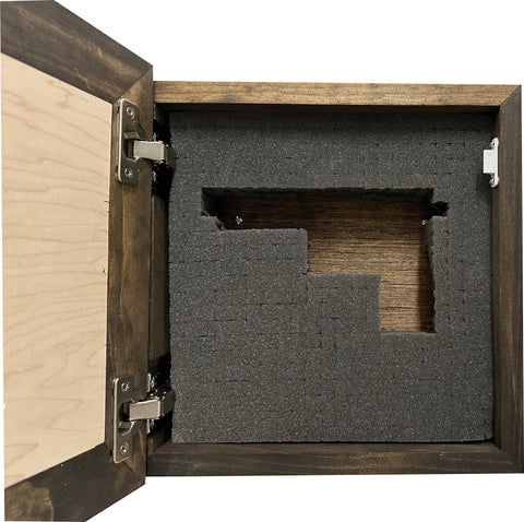 Buck in Nature Decorative Wall-Mounted Gun Cabinet - Gun Safe To Securely Store Your Gun And Other Home Defense Gear Buck in Nature Decorative Wall-Mounted Gun Cabinet - Gun Safe To Securely Store Your Gun And Other Home Defense Gear