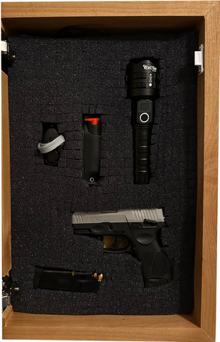 Hidden Gun Safe Black Horse Wall Art Decoration - Secure Gun Cabinet by Bellewood Designs Hidden Gun Safe Black Horse Wall Art Decoration - Secure Gun Cabinet by Bellewood Designs
