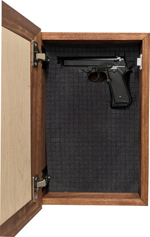 Wood Secure Gun Safe Welcome to our Home Wall Decor (Red Oak) Wood Secure Gun Safe Welcome to our Home Wall Decor (Red Oak)