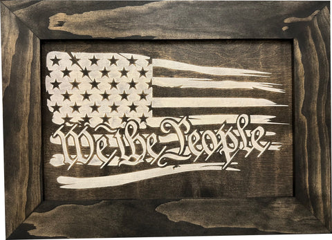 American Flag Gun Cabinet We The People Decorative and Secure Hidden Gun Safe (Black and White) American Flag Gun Cabinet We The People Decorative and Secure Hidden Gun Safe (Black and White)