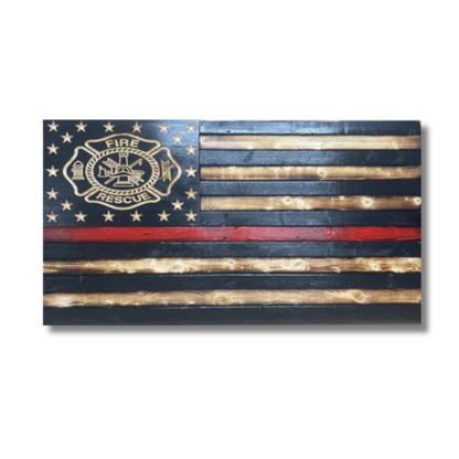 Maltese Cross Thin Red Line